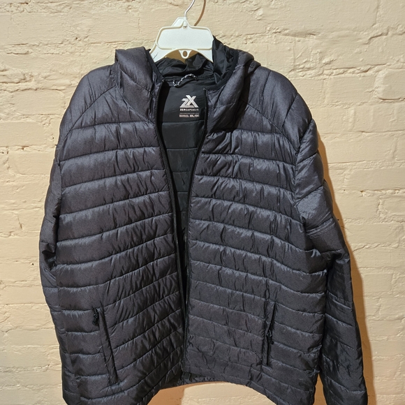 ZeroXposur Other - ZeroXposur Winter Puffy Jacket Size 2XL Black Coat Full Zip Mid Length Pockets